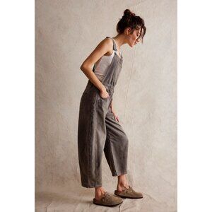 We The Free Good Luck Barrel Overalls Archive Grey Small